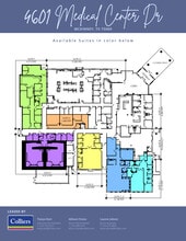 4601 Medical Center Dr, McKinney, TX à louer Plan d’étage– Image 1 sur 1