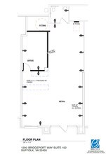 Bridgeport Way & Knotts Point Lane, Suffolk, VA à louer Plan d’étage– Image 2 sur 4