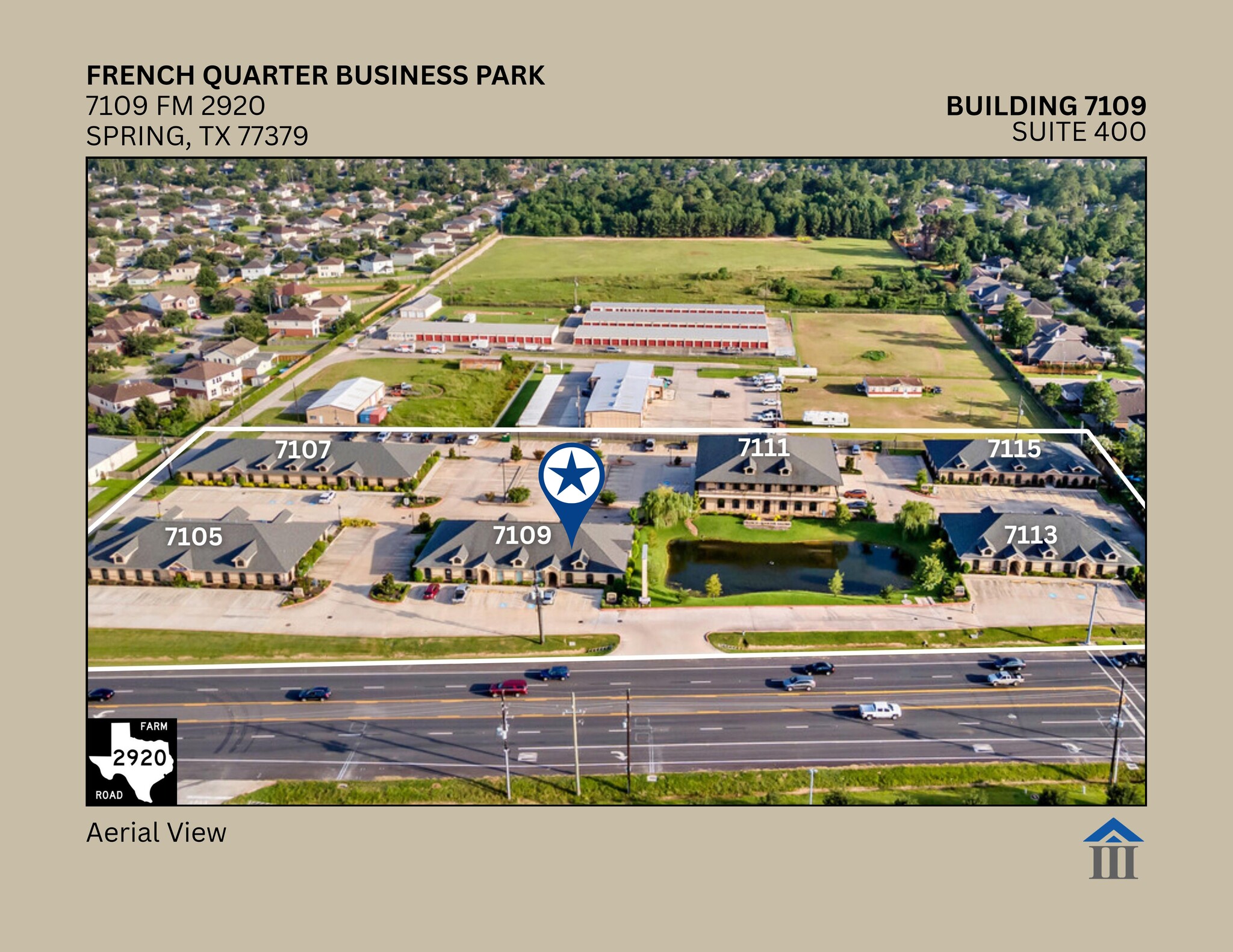 7115 FM 2920, Spring, TX à louer Plan de site– Image 1 sur 26