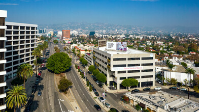 640 S San Vicente Blvd, Los Angeles, CA - VUE AÉRIENNE  vue de carte