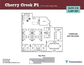 3131 S vaughn Way, Aurora, CO à louer Plan d’étage– Image 2 sur 2