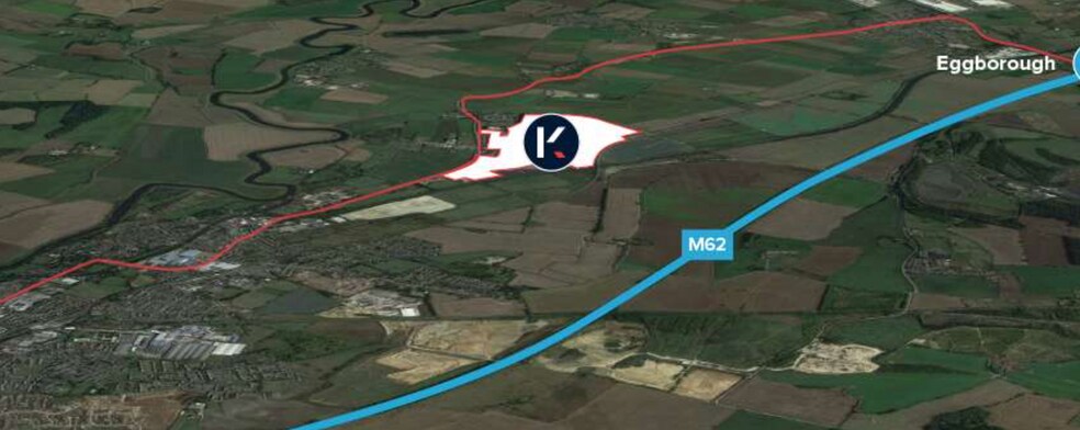 Kellingley Rd, Knottingley à louer - Aérien – Image 2 sur 2