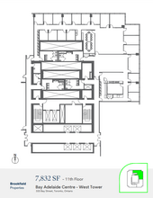 333 Bay St, Toronto, ON à louer Plan d’étage– Image 1 sur 1