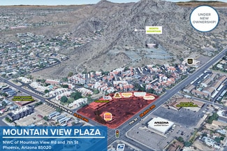 Plus de détails pour 9812-9832 N 7th St, Phoenix, AZ - Local commercial à louer