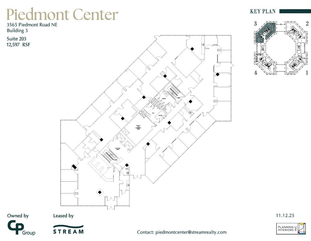 3495 Piedmont Rd NE, Atlanta, GA à louer Plan d’étage– Image 1 sur 1
