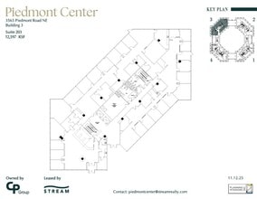 3495 Piedmont Rd NE, Atlanta, GA à louer Plan d’étage– Image 1 sur 1