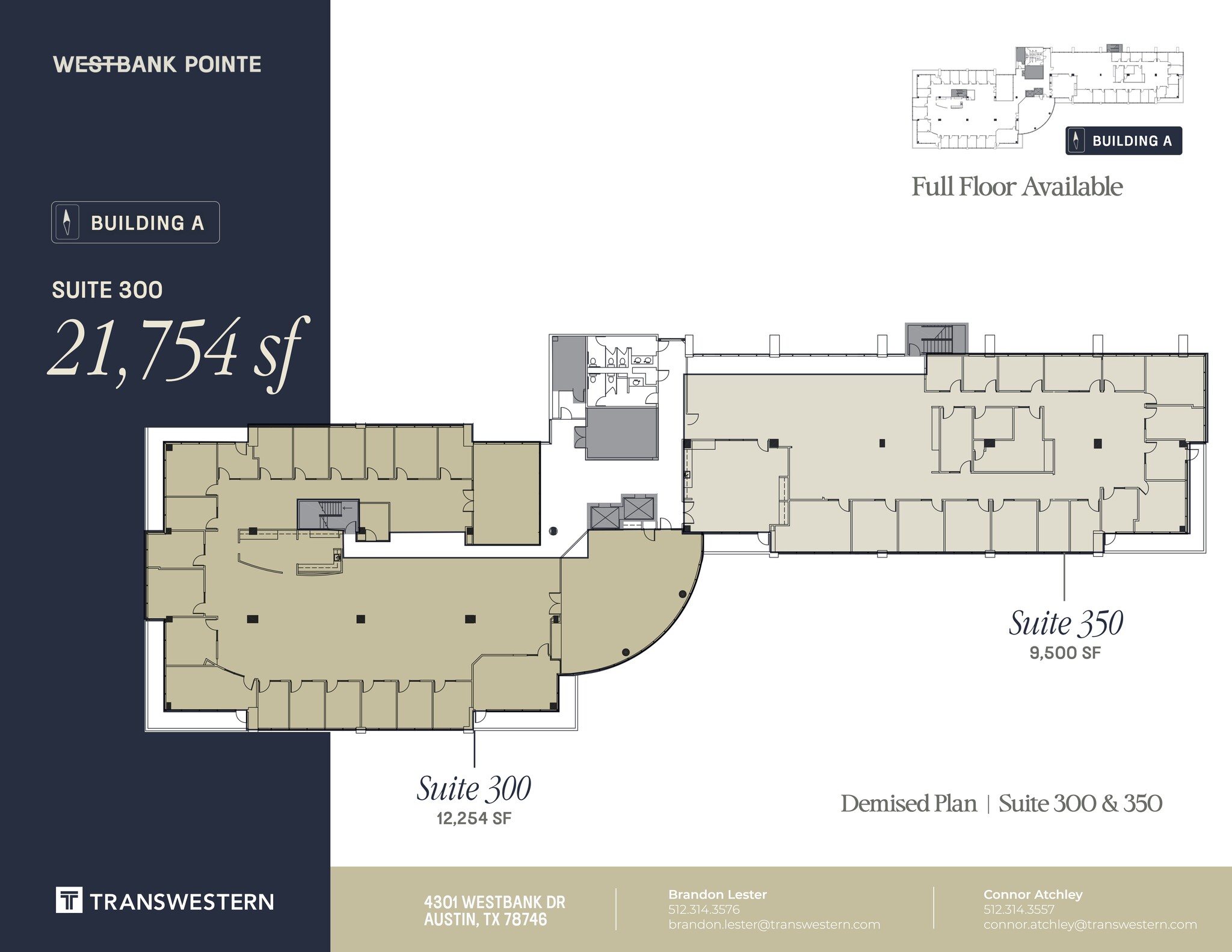 4301 Westbank Dr, Austin, TX à louer Plan de site– Image 1 sur 1