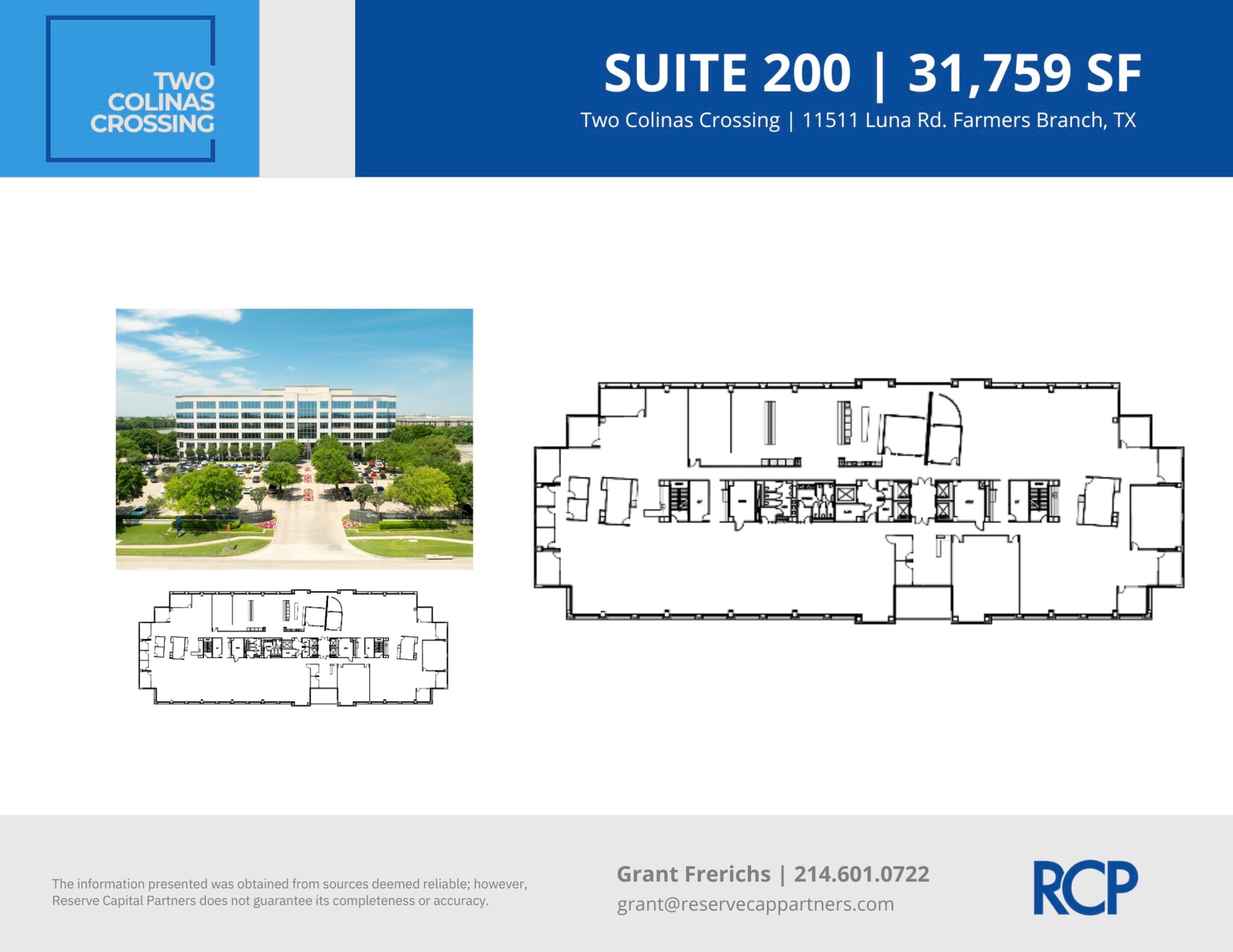 11511 Luna Rd, Dallas, TX à louer Plan d’étage– Image 1 sur 17