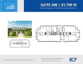 11511 Luna Rd, Dallas, TX à louer Plan d’étage– Image 1 sur 17