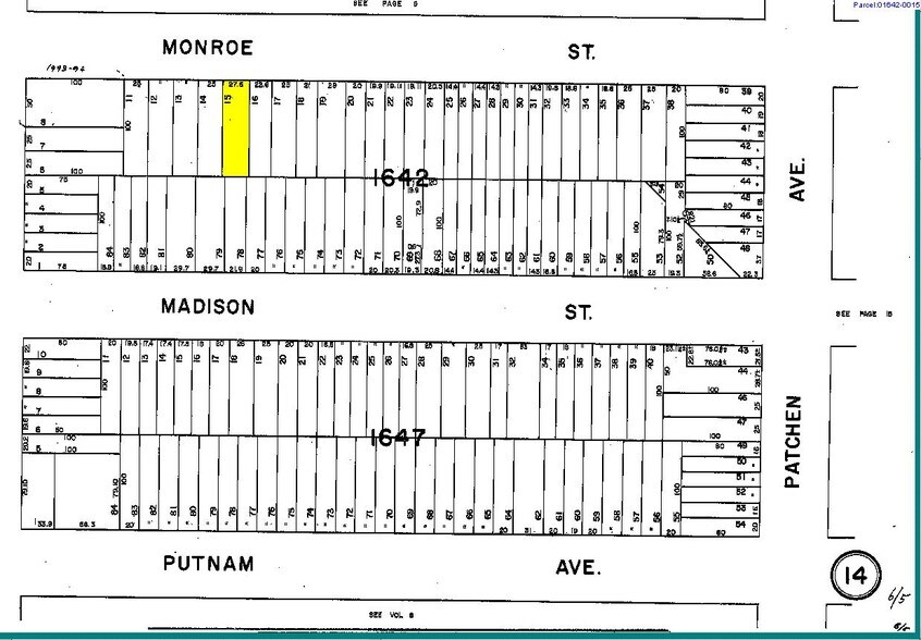 690 Monroe St, Brooklyn, NY à vendre - Plan cadastral – Image 2 sur 11