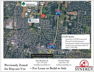 Plus de détails pour County Line Rd & Research Blvd, Beavercreek, OH - Terrain à vendre