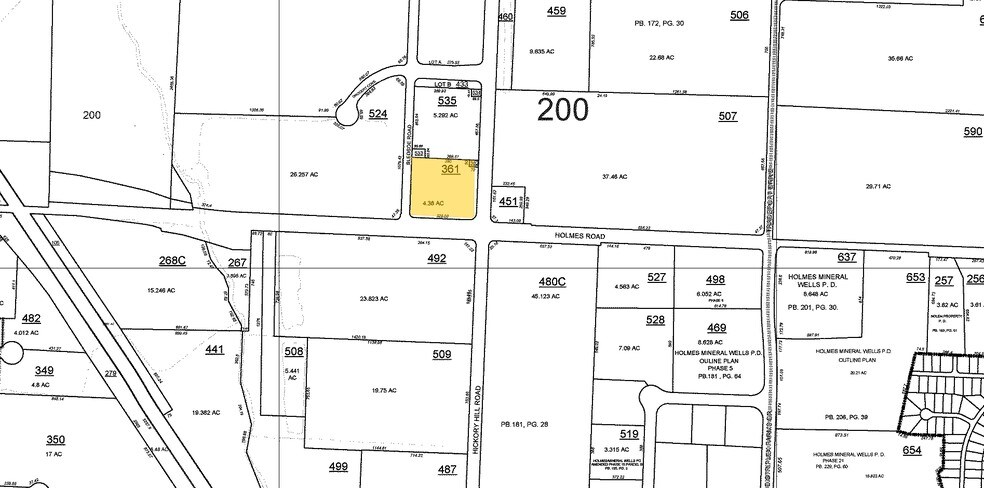 5191 Hickory Hill Rd, Memphis, TN à louer - Plan cadastral – Image 3 sur 3
