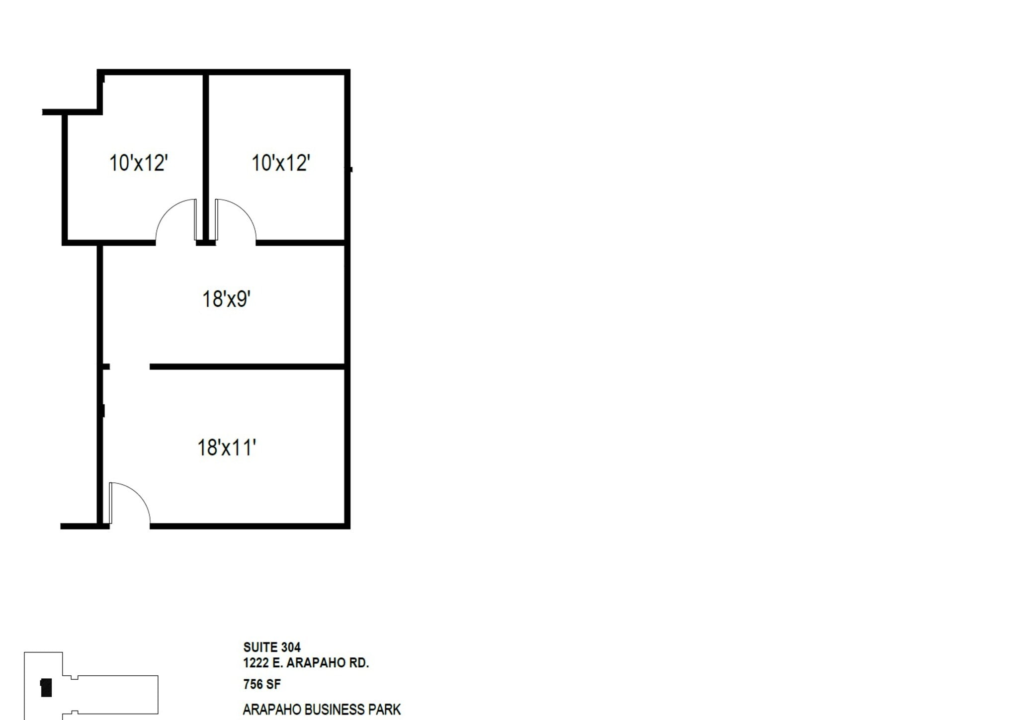 1202 E Arapaho Rd, Richardson, TX à louer Plan de site– Image 1 sur 1