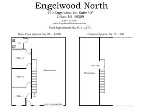 40 Engelwood Dr, Lake Orion, MI à louer Plan d’étage– Image 1 sur 1