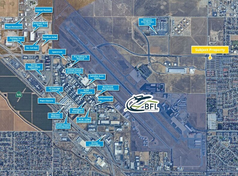 SEC Airport Dr, Bakersfield, CA à vendre - Photo de l’immeuble – Image 3 sur 3