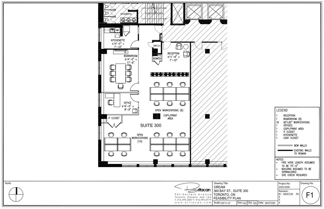 360 Bay St, Toronto, ON à louer Plan d’étage– Image 1 sur 1