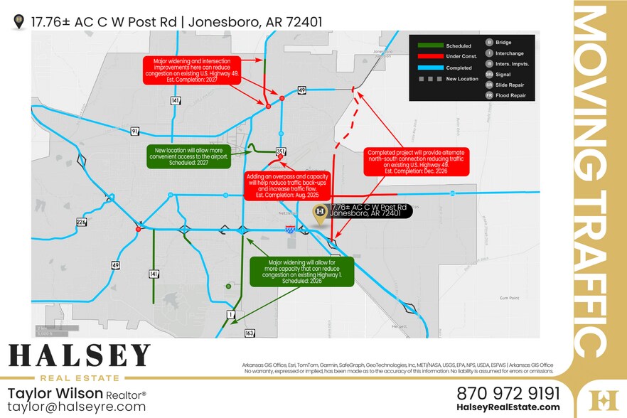 C W Post Road, Jonesboro, AR à vendre - Photo de l’immeuble – Image 2 sur 7