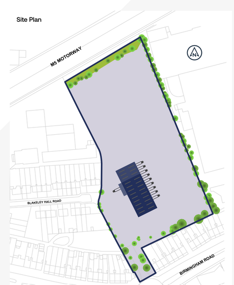 101 Blakeley Hall Rd, Oldbury à louer - Plan cadastral – Image 2 sur 2