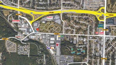1501 Westpark Dr, Little Rock, AR - Vue aérienne vue de carte - Image1