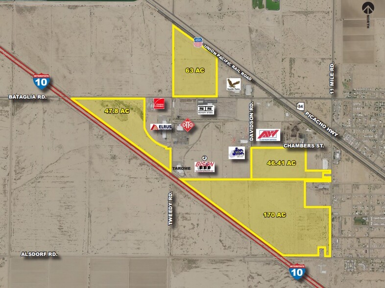 NE Tweedy Rd & Battaglia Dr, Eloy, AZ à vendre - Photo de l’immeuble – Image 1 sur 1