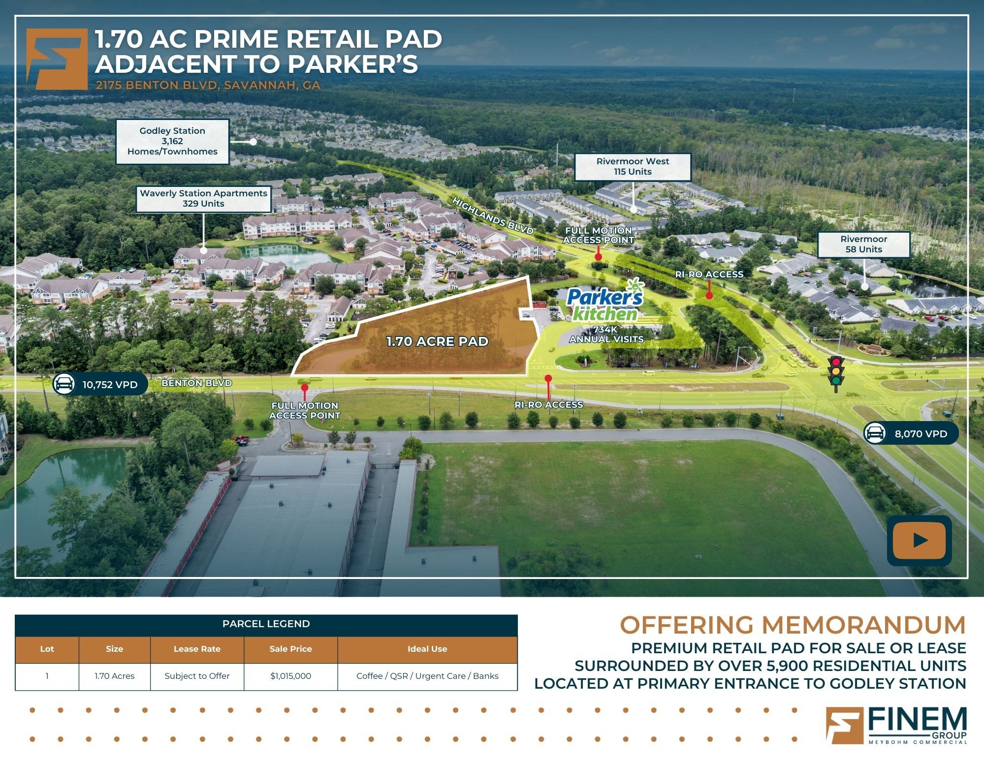 2175 Benton Blvd, Savannah, GA à vendre Photo principale– Image 1 sur 22