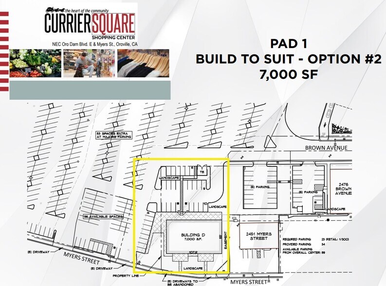 Myers St, Oroville, CA à louer - Plan de site – Image 3 sur 4