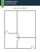 7434 Louis Pasteur Dr, San Antonio, TX à louer Plan d’étage– Image 1 sur 1