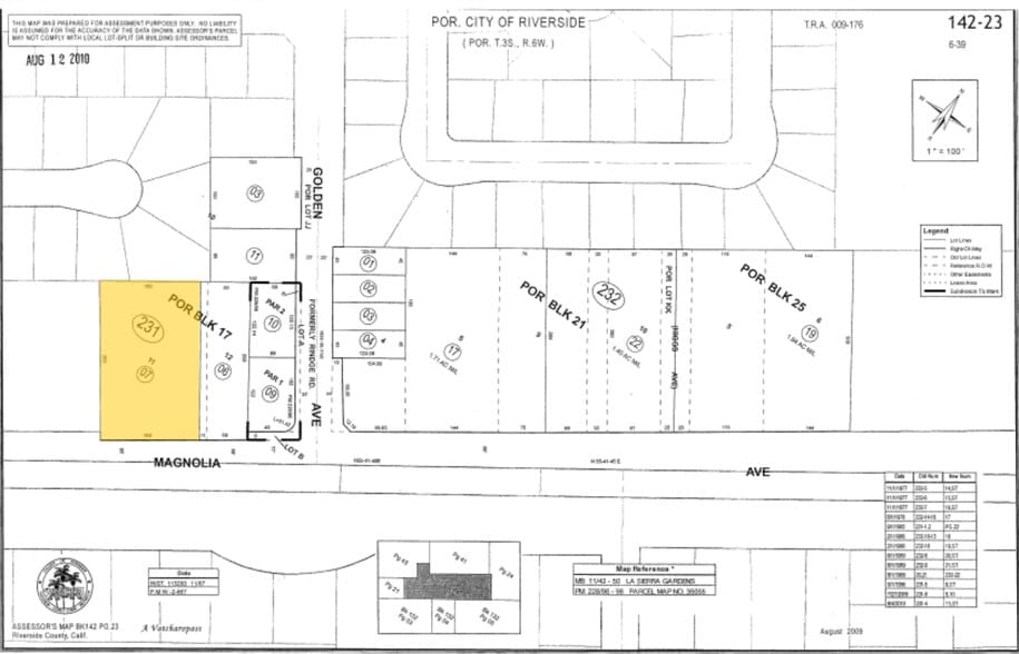 11325 Magnolia Ave, Riverside, CA à vendre - Plan cadastral – Image 3 sur 11