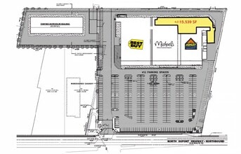1165A N DuPont Hwy, Dover, DE à louer Plan de site– Image 1 sur 1