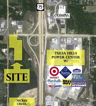 Plus de détails pour SWC 71st & Hwy 75, Tulsa, OK - Terrain à vendre