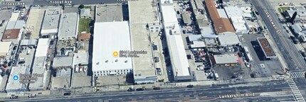 6844 Lankershim Blvd, North Hollywood, CA - VUE AÉRIENNE  vue de carte