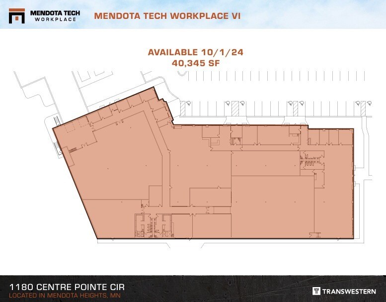 1180 Centre Pointe Cir, Mendota Heights, MN à vendre Plan d’étage– Image 1 sur 1