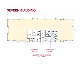 8600 LaSalle Rd, Towson, MD à louer Plan d’étage– Image 1 sur 1