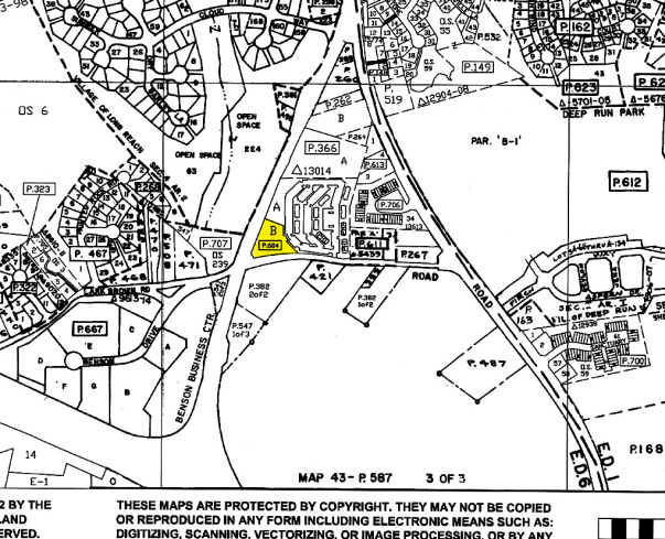 8178 Lark Brown Rd, Elkridge, MD à louer - Plan cadastral – Image 2 sur 11