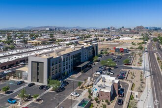 Marriott Hotel, Tempe, AZ - Vue aérienne vue de carte