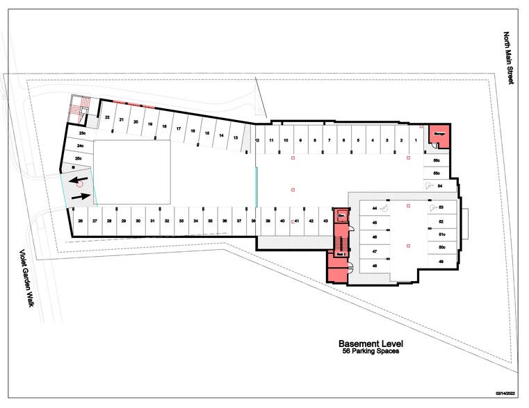 100 N Main St, Alpharetta, GA à louer - Plan de site – Image 3 sur 3