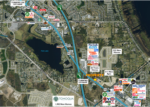 E Irlo Bronson Hwy, Kissimmee, FL - Vue aérienne vue de carte