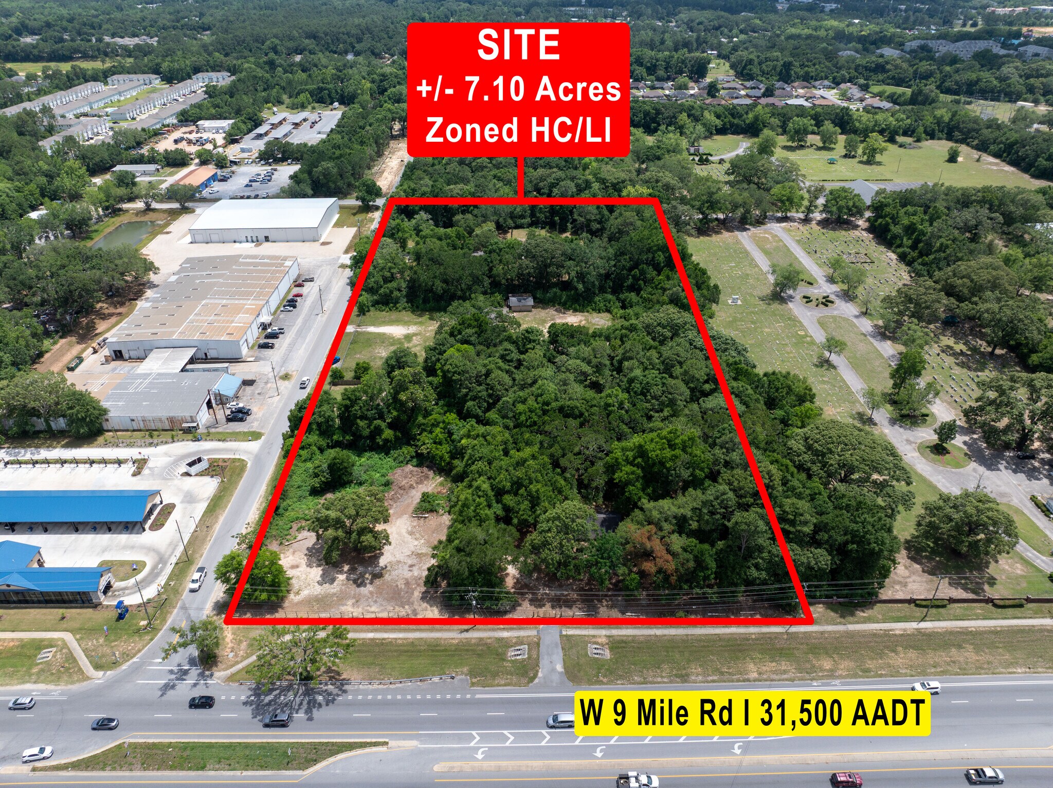1861 W Nine Mile Rd, Pensacola, FL à vendre Photo de l’immeuble– Image 1 sur 20