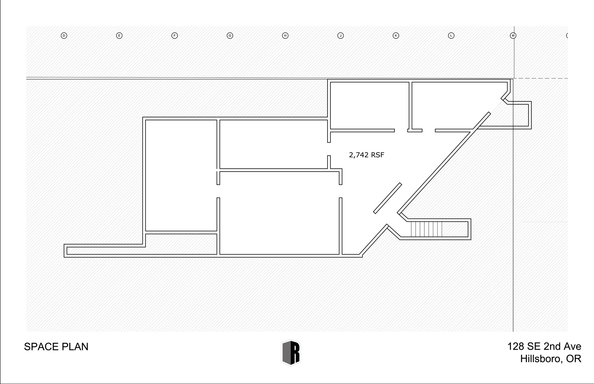 210 E Main St, Hillsboro, OR à louer Plan de site– Image 1 sur 1