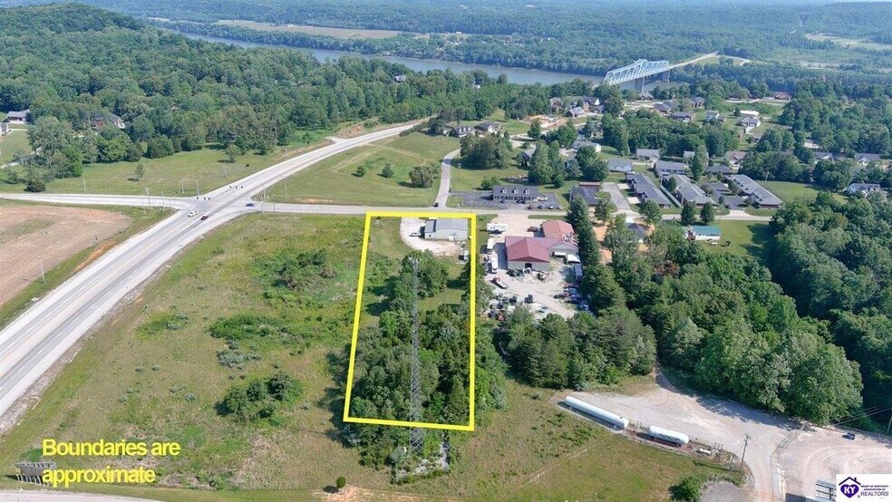 1031 Lawrence St, Brandenburg, KY à vendre - Aérien – Image 3 sur 4