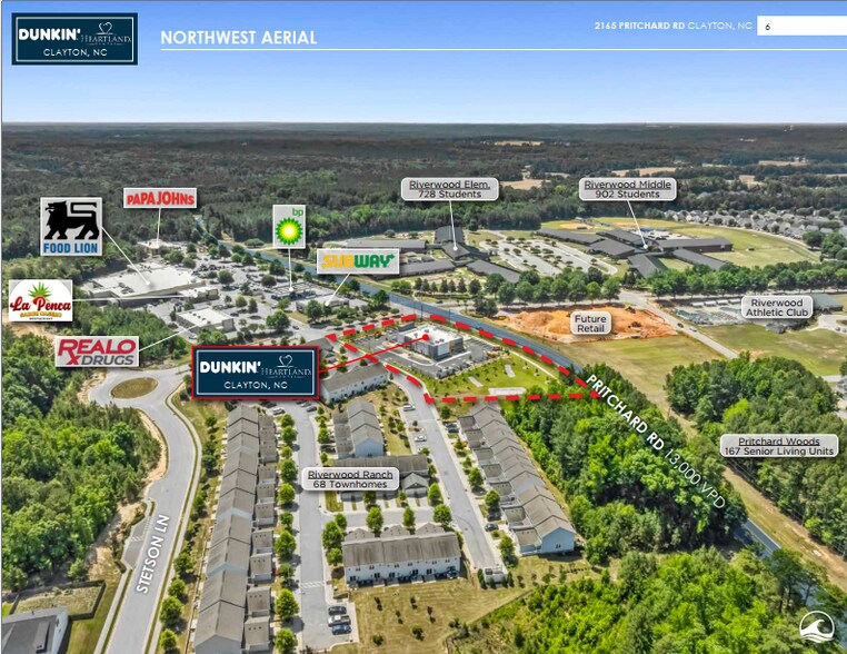 2165 Pritchard Rd, Clayton, NC à vendre - Photo de l’immeuble – Image 3 sur 4