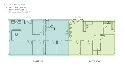 4520 Executive Dr, San Diego, CA à louer Plan d’étage– Image 2 sur 2