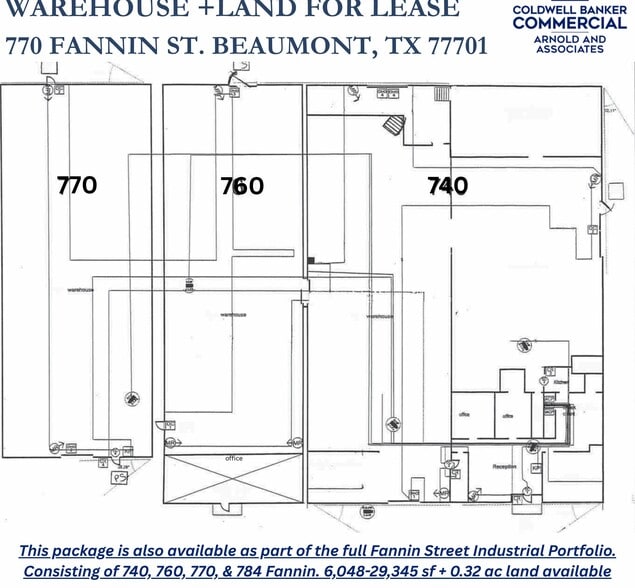 740 Fannin St, Beaumont, TX à louer - Plan d’étage – Image 3 sur 19