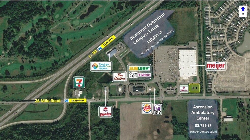 36865 26 Mile Rd, Lenox, MI à vendre - Photo principale – Image 1 sur 1