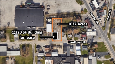 517 E Hawthorne St, Fort Wayne, IN - Vue aérienne  vue de carte