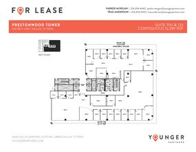 5151 Belt Line Rd, Dallas, TX à louer Plan d’étage– Image 1 sur 2