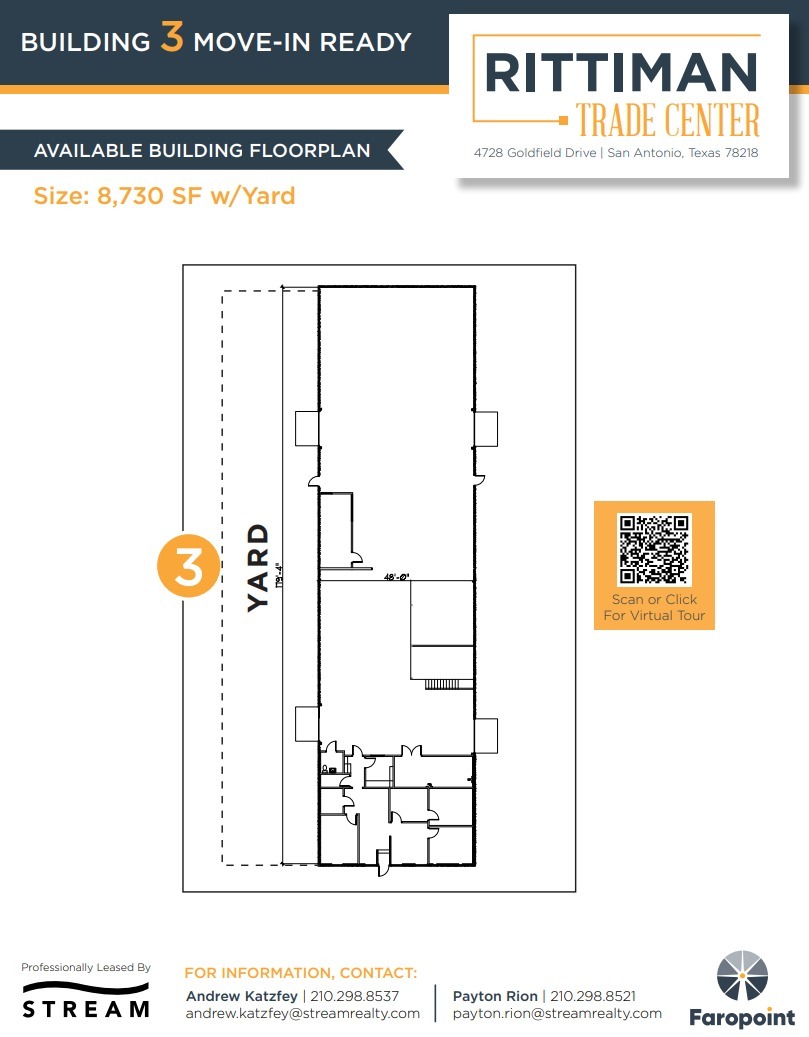 4728 Goldfield, San Antonio, TX à louer Plan d’étage– Image 1 sur 1