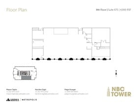 455 N Cityfront Plaza Dr, Chicago, IL à louer Plan d’étage– Image 1 sur 1