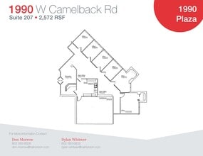 1990 W Camelback Rd, Phoenix, AZ à louer Plan de site– Image 1 sur 1