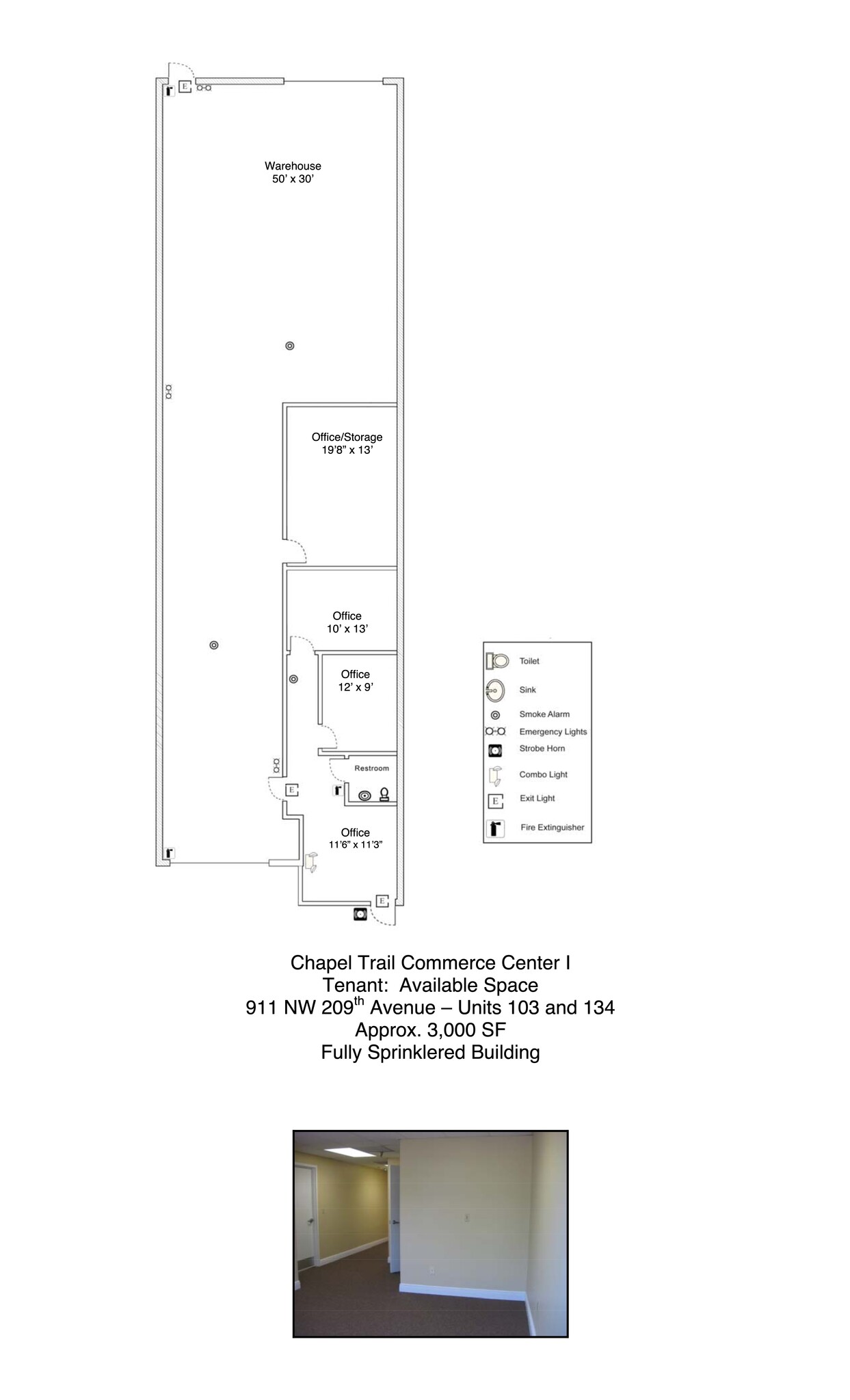 21113 Johnson St, Pembroke Pines, FL à louer Plan de site– Image 1 sur 7